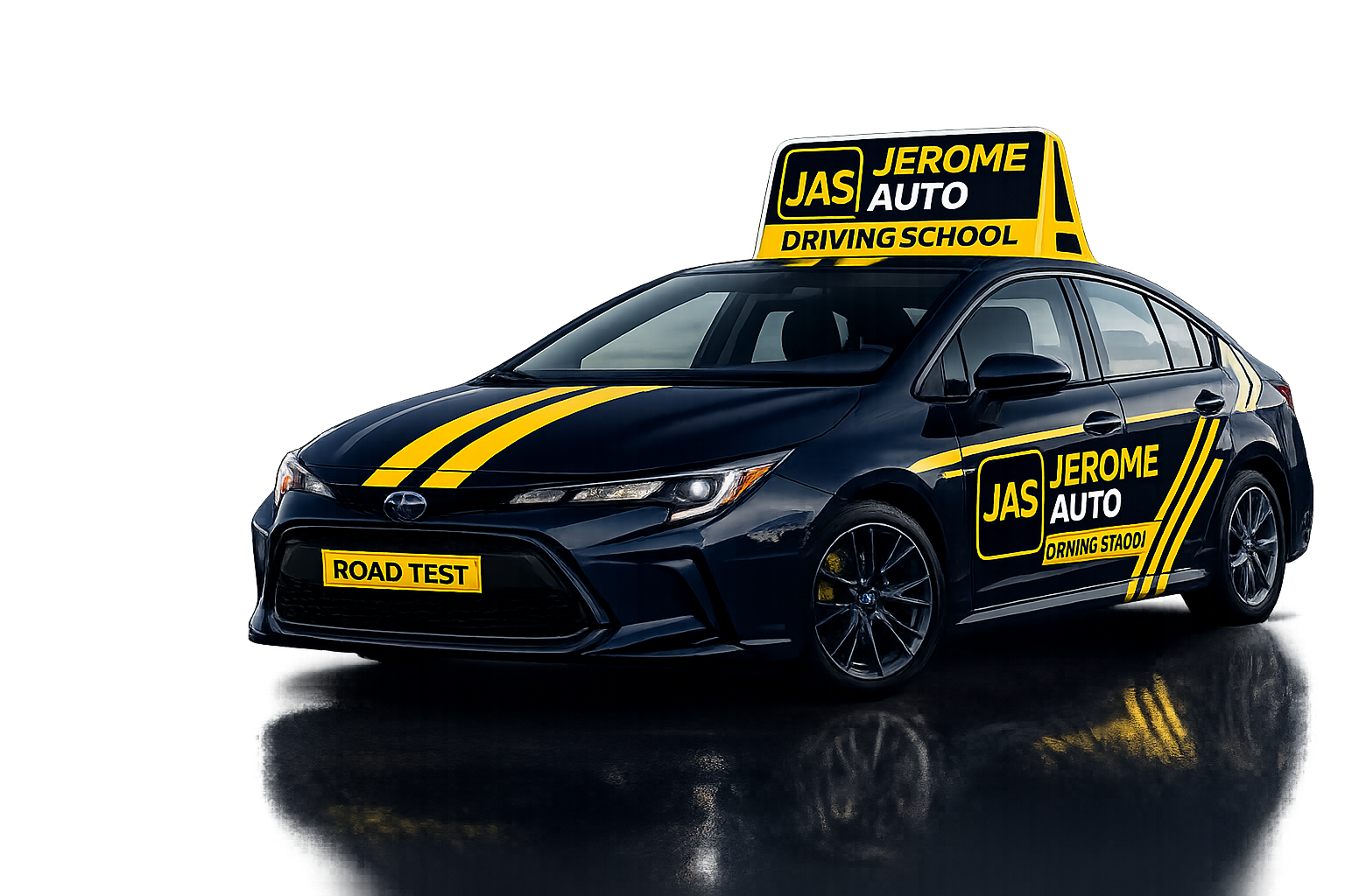 Individual driving services and 5-hour class - Jerome Driving School Bronx.