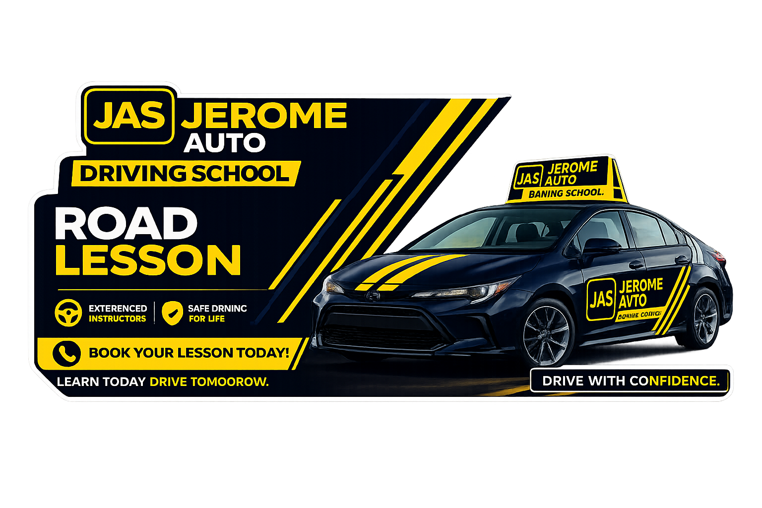 Single Driving Lesson 45 Minute Session - Jerome Driving School Bronx NY