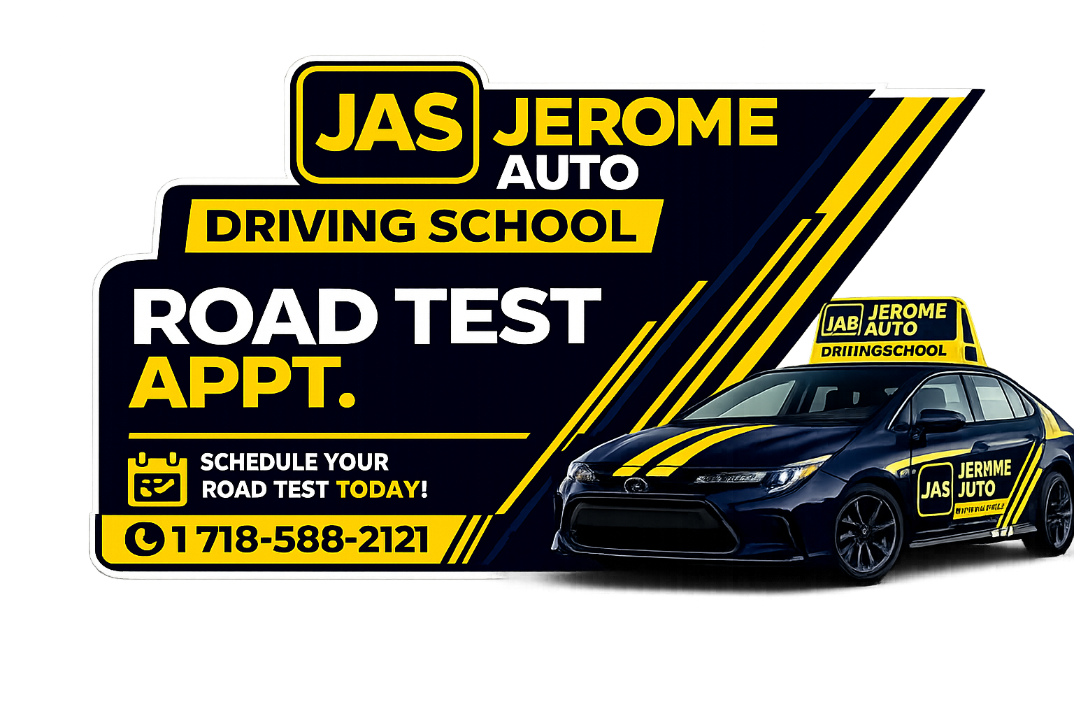 Road Test Appointment Scheduling Service - Jerome Driving School Bronx NY